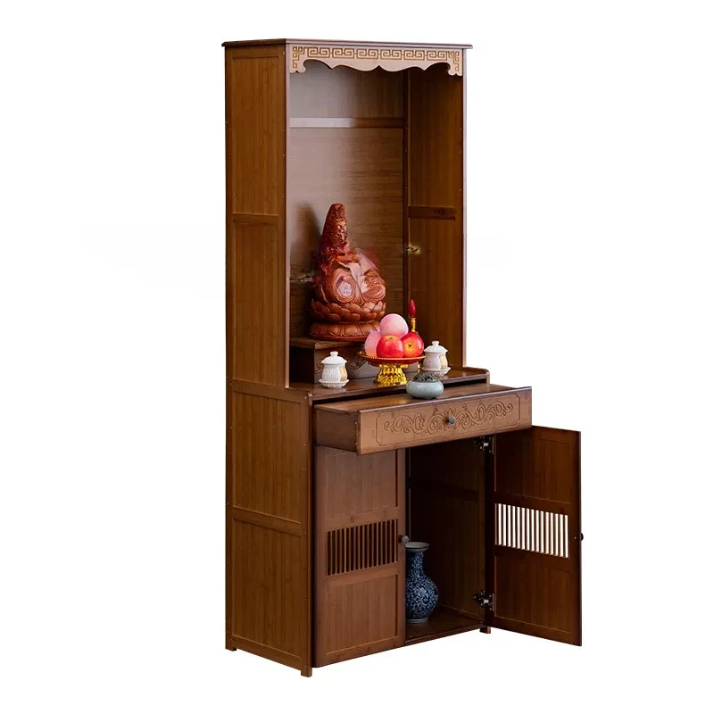 Buddha Niche Clothes Closet Bamboo Household Economical Shrine Altar Guanyin God of Wealth Altar
Buddha Niche Clothes Closet Bamboo Household Economical Shrine Altar Guanyin God of Wealth Altar