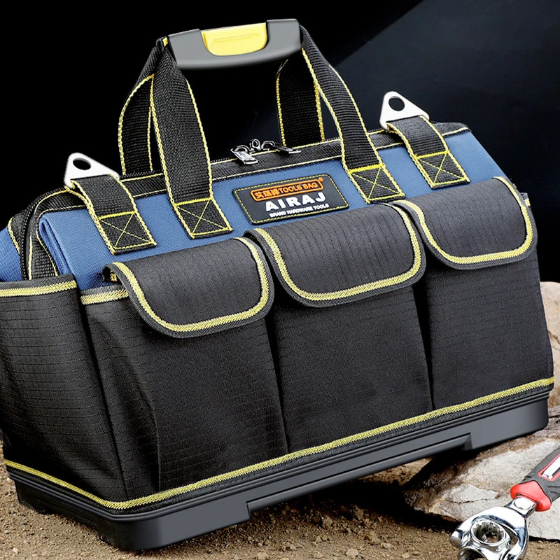 Multi-Function Tool Bag 1680D Oxford Cloth Electrician Bag, Multi-Pocket Waterproof Anti-Fall Storage Bag
Multi-Function Tool Bag 1680D Oxford Cloth Electrician Bag, Multi-Pocket Waterproof Anti-Fall Storage Bag