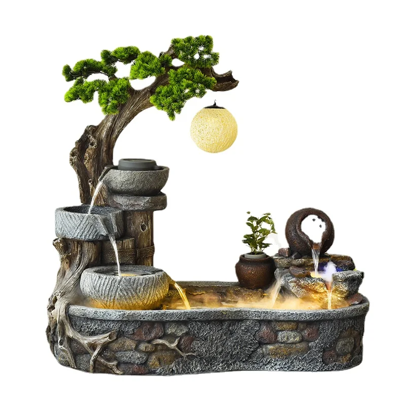 Zl Lucky Water Rockery Fish Pond Floor Ornaments Hallway Courtyard Garden Layout
Zl Lucky Water Rockery Fish Pond Floor Ornaments Hallway Courtyard Garden Layout