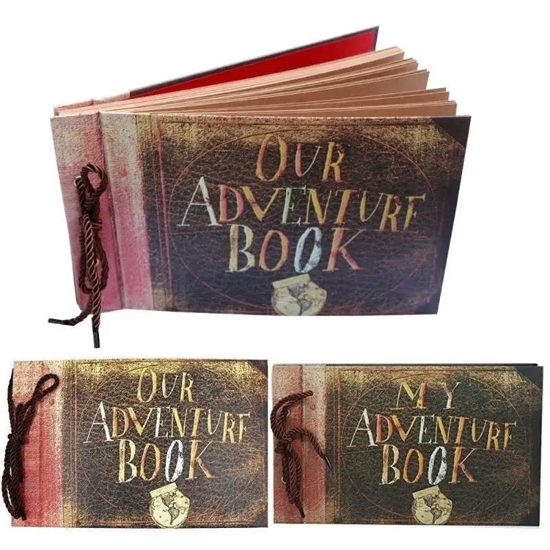 Adventure Book Scrapbook Photo Album, Expandable Album, with Photo Album Storage Box DIY Accessories Kit
Adventure Book Scrapbook Photo Album, Expandable Album, with Photo Album Storage Box DIY Accessories Kit