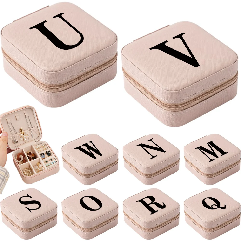 Jewelry Box Organizer PU Leather Earring Ring Holder Jewelry Display Gift Jewelry Case Necklace Black Letter Travel Storage Box
Jewelry Box Organizer PU Leather Earring Ring Holder Jewelry Display Gift Jewelry Case Necklace Black Letter Travel Storage Box