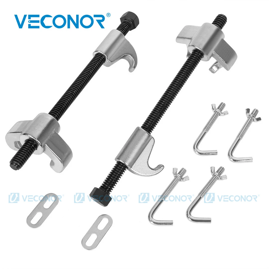 

Universal 10" Automotive Suspension Struts Coil Spring Compressor Clamp Tools Set 2-Pieces Coil Strut Spring Compression Tool