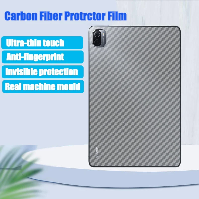 

Transparent Back Carbon Fiber Film for Xiaomi Pad 5 5 Pro 11" 12.4" 6 Pro Screen Protector Film for Redmi Pad 2022 10.61