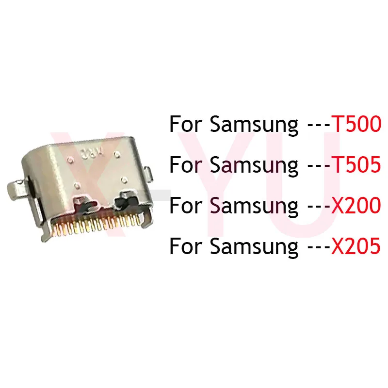 

100PCS For Samsung Galaxy Tab A7 10.4 A8 10.5 T500 T505 X200 X205 USB Charging Charge Port Dock Socket Connector