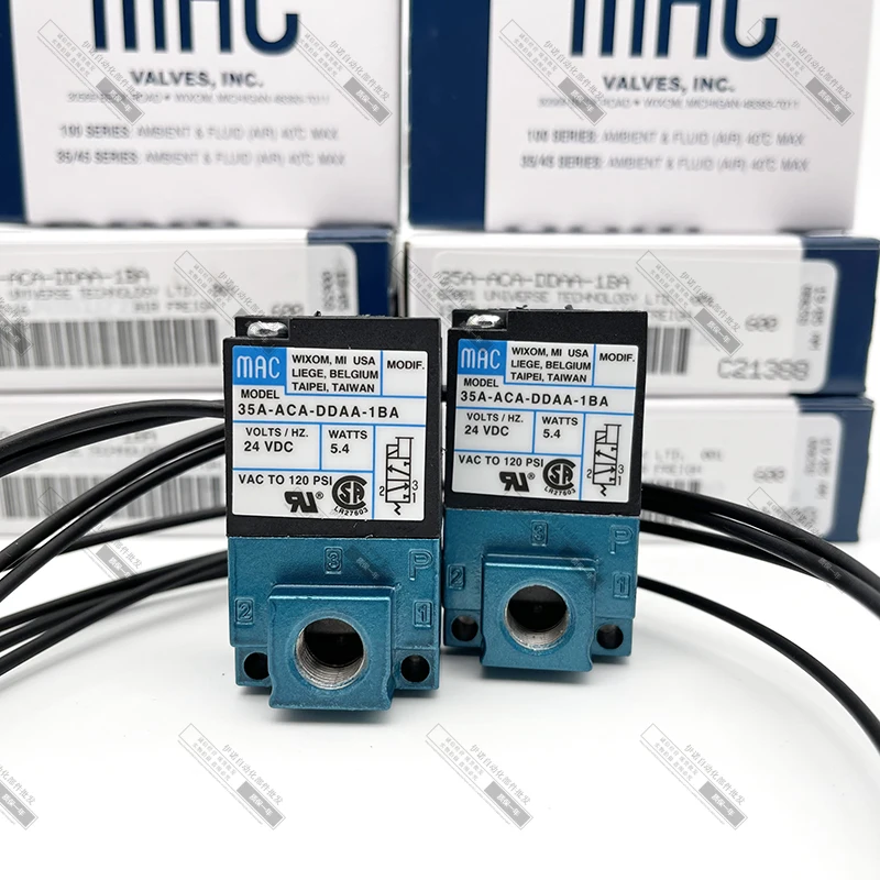 MAC solonoid valve 35A-AAA-DDAA-1BA(24V 5.4W) 35A-AAA-DDBA-1BA(12V 5.4W) 35A-AAA-DDFA-1BA(24V 12.7W)
MAC solonoid valve 35A-AAA-DDAA-1BA(24V 5.4W) 35A-AAA-DDBA-1BA(12V 5.4W) 35A-AAA-DDFA-1BA(24V 12.7W)