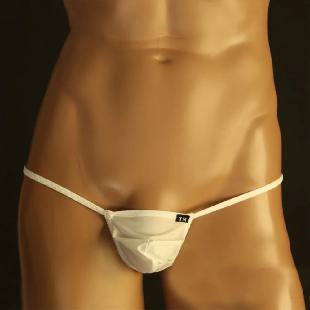 Men's Ice Silk Underwear Sexy G-Strings T-back Thongs Bulge Pouch Panties Bikini T-back Panties Breathable Briefs Underpants
Men's Ice Silk Underwear Sexy G-Strings T-back Thongs Bulge Pouch Panties Bikini T-back Panties Breathable Briefs Underpants