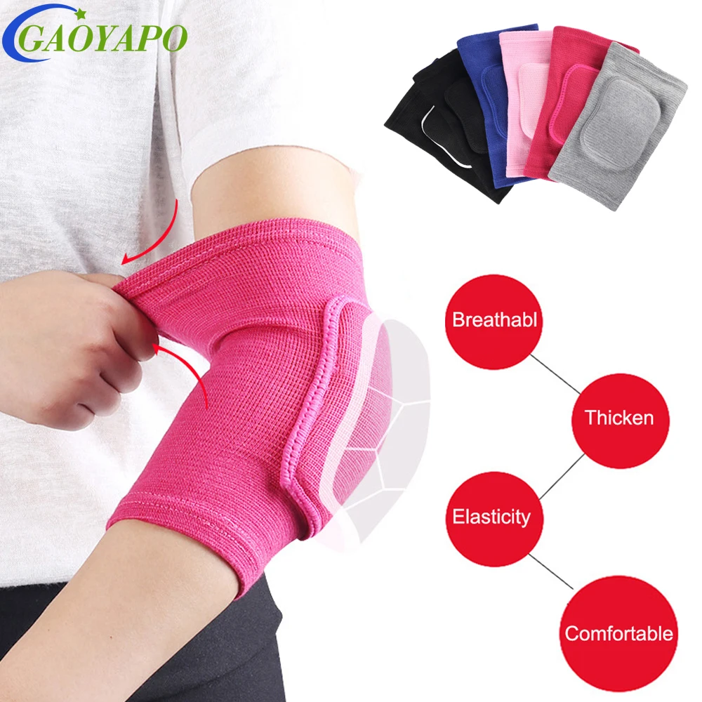 1Pair Elbow Pads,Thick Sponge Elbow Brace High Elastic Anti-Slip Collision Avoidance Elbow Sleeves for Arm Protector Basketball
1Pair Elbow Pads,Thick Sponge Elbow Brace High Elastic Anti-Slip Collision Avoidance Elbow Sleeves for Arm Protector Basketball