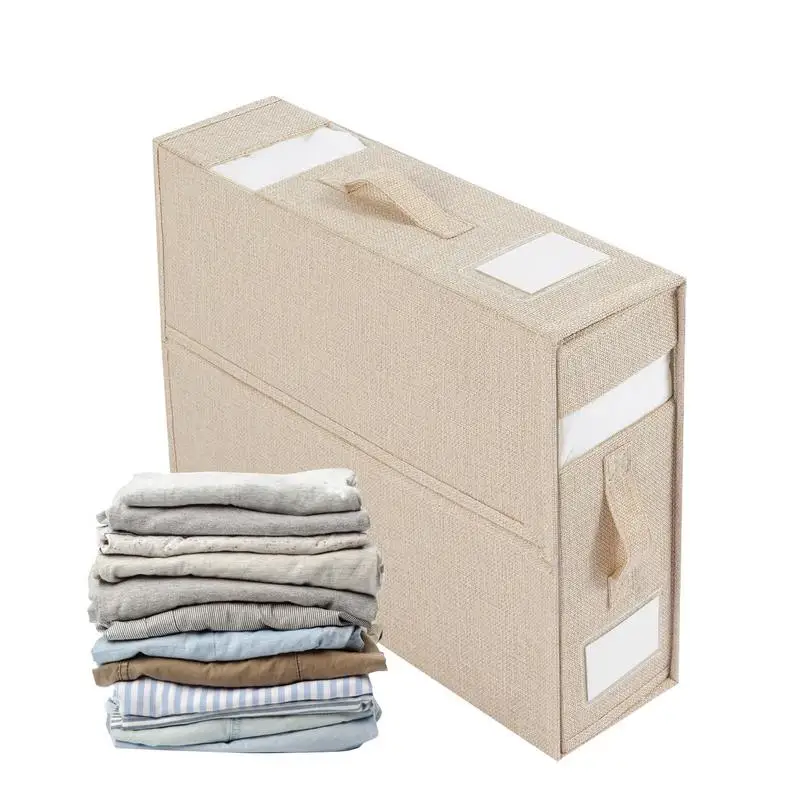 Foldable Bed Sheet Storage Bag with 2 Visual Windows Bedding Clothes Blankets Sheet Quilt Organizer Household Accessories
Foldable Bed Sheet Storage Bag with 2 Visual Windows Bedding Clothes Blankets Sheet Quilt Organizer Household Accessories