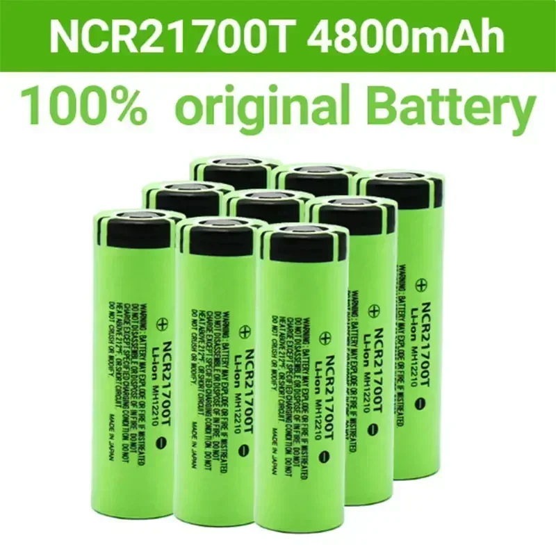 Lithium ion rechargeable battery, 21700 battery, 3.7V, Ncr217000t, 40A, 4800mAh, electric vehicle, for spiral knives
Lithium ion rechargeable battery, 21700 battery, 3.7V, Ncr217000t, 40A, 4800mAh, electric vehicle, for spiral knives