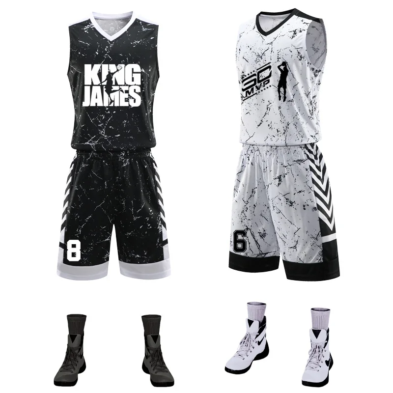 Size XS-7XL Customizable New Children's Basketball Uniform Set Men's Breathable Basketball Vest Printed Sports Jersey Training
Size XS-7XL Customizable New Children's Basketball Uniform Set Men's Breathable Basketball Vest Printed Sports Jersey Training