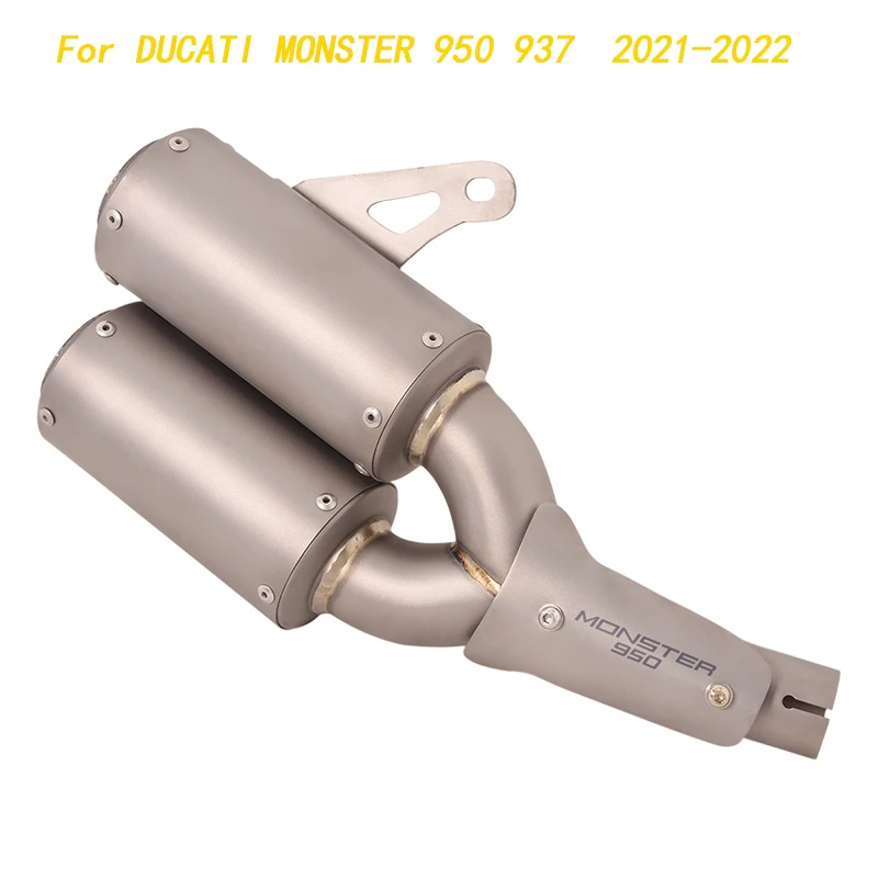Slip On Motorcycle Mid Connect Tube And Tail Link Pipe Titanium Alloy Exhaust System For DUCATI MONSTER 950 937 2021-2022
Slip On Motorcycle Mid Connect Tube And Tail Link Pipe Titanium Alloy Exhaust System For DUCATI MONSTER 950 937 2021-2022