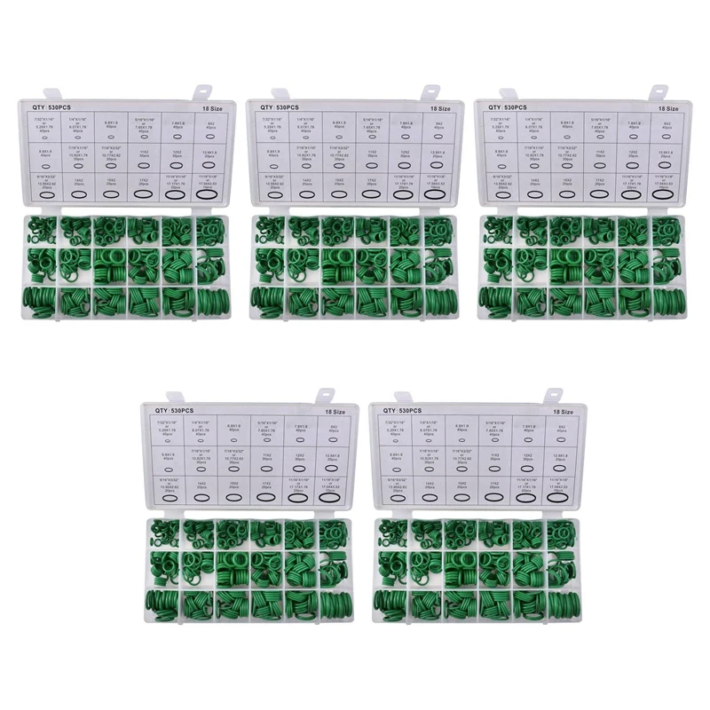 2650Pcs Car R134A Car O-Ring Repair Automotive Air Conditioning Repair Rubber Sealant Box Set
2650Pcs Car R134A Car O-Ring Repair Automotive Air Conditioning Repair Rubber Sealant Box Set