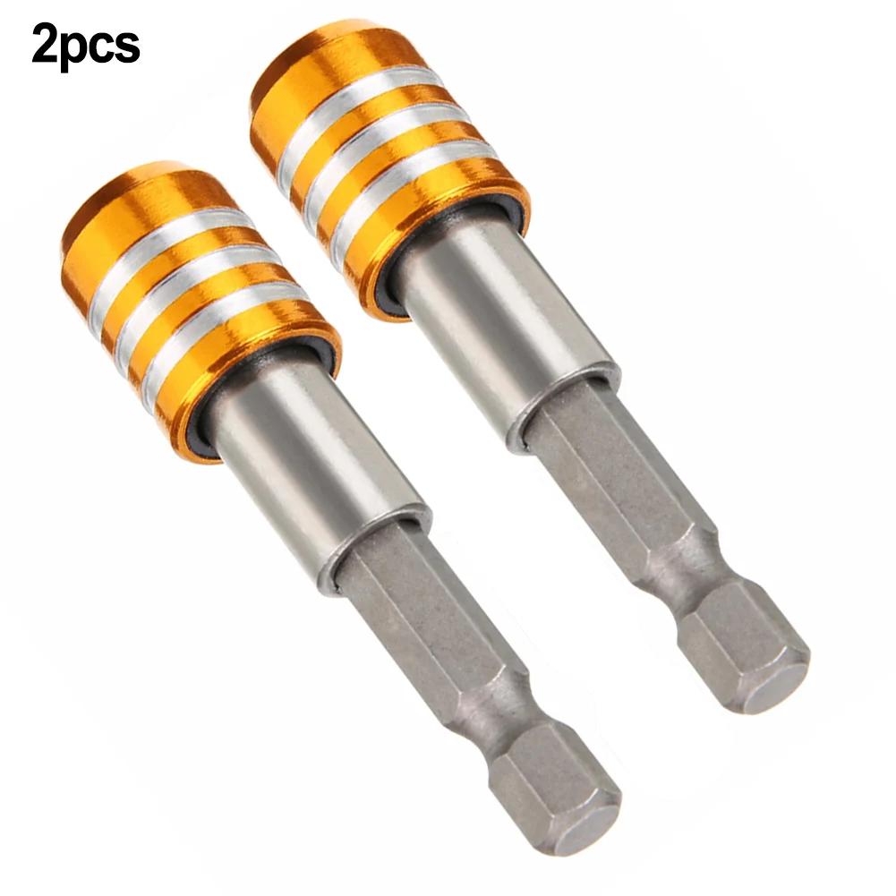 2Pcs Magnetic Screwdriver Bit Holder 1/4'' Hex Shank 60mm Quick Release Drill Bit Extension Rod For Electric Driver Power Tools
2Pcs Magnetic Screwdriver Bit Holder 1/4'' Hex Shank 60mm Quick Release Drill Bit Extension Rod For Electric Driver Power Tools