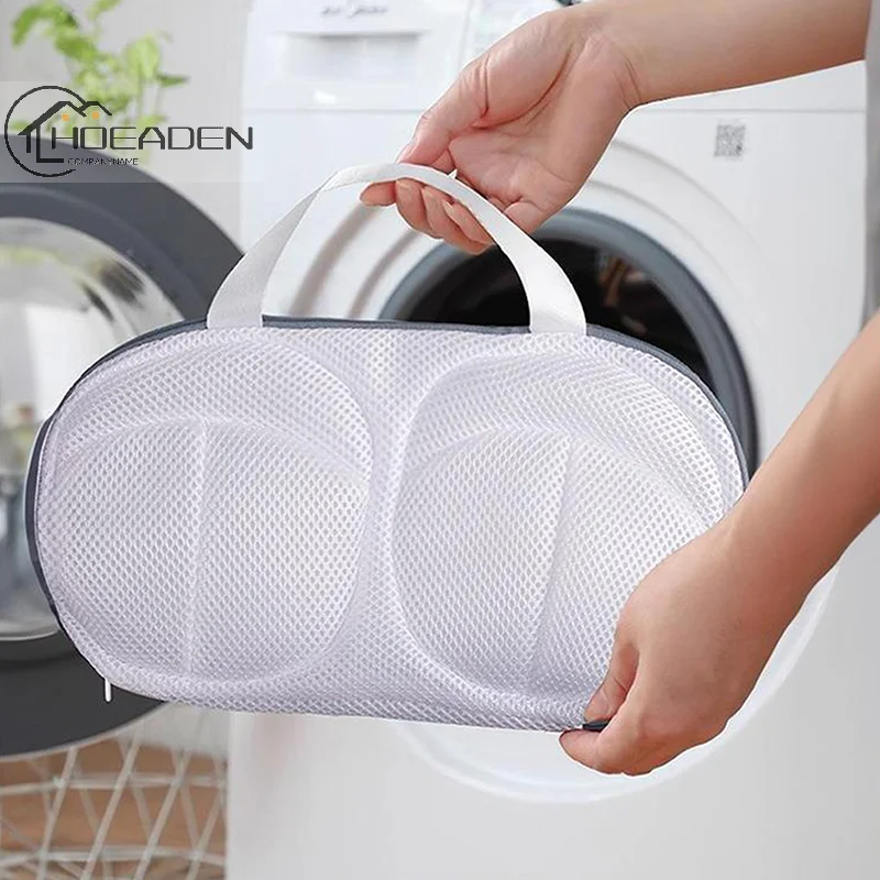

1Pcs Bra Wash Bags For Laundry Lingerie Underwear Brassiere Bag Set For Washing Machine With Zipper Women Delicates