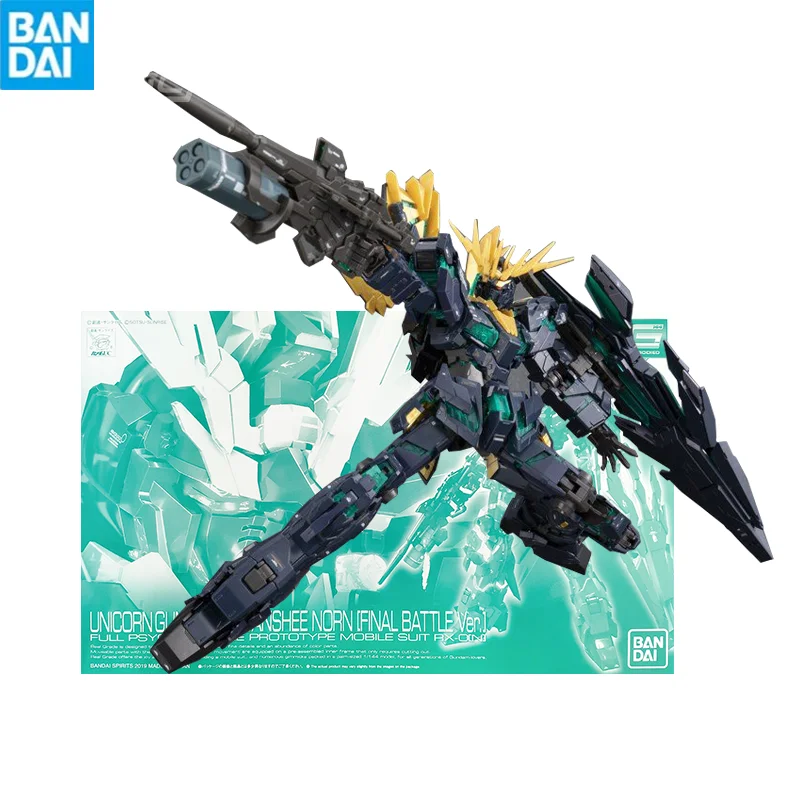 Bandai Gunpla Rg 1/144 Unicorn Gundam 02 Banshee Norn Final Battle Ver Assembly Model Collectible Robot Kits Models Kids Gift
Bandai Gunpla Rg 1/144 Unicorn Gundam 02 Banshee Norn Final Battle Ver Assembly Model Collectible Robot Kits Models Kids Gift