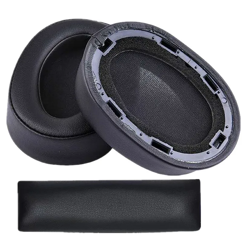 Replacement Ear Pads + Headband For Sony MDR-100ABN WH-H900N Headphones Earpads, Headset Ear Cushion Repair Parts Black. Green Replacement Ear Pads + Headband For Sony MDR-100ABN WH-H900N Headphones Earpads, Headset Ear Cushion Repair Parts Black. Green