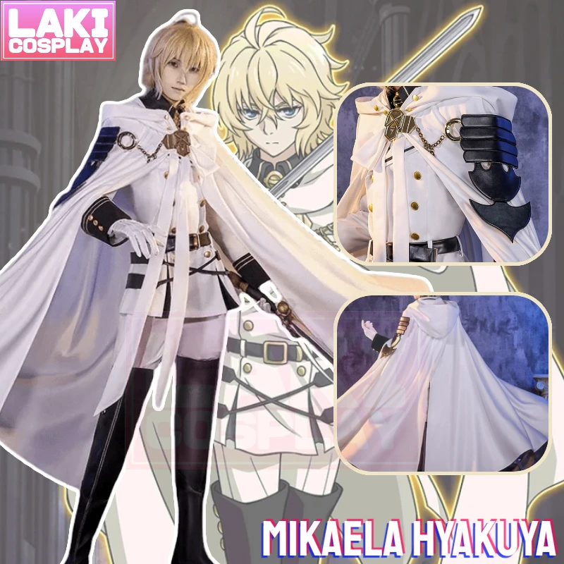 Seraph of The End Mikaela Hyakuya Cosplay Costume Anime Owari No Seraph Cosplay Halloween Costumes Full Set Party Uniform
Seraph of The End Mikaela Hyakuya Cosplay Costume Anime Owari No Seraph Cosplay Halloween Costumes Full Set Party Uniform