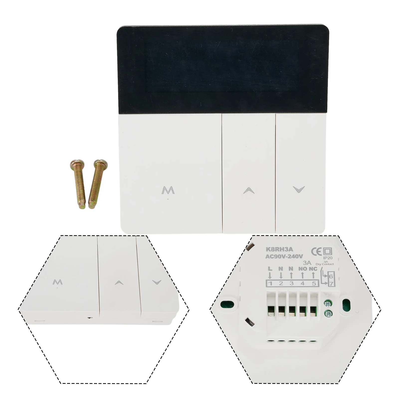 Brand New Home Thermostat Water Heating Thermostat 1 Pcs 50/60Hz Comfortable Energy Efficient Frost Protection
Brand New Home Thermostat Water Heating Thermostat 1 Pcs 50/60Hz Comfortable Energy Efficient Frost Protection