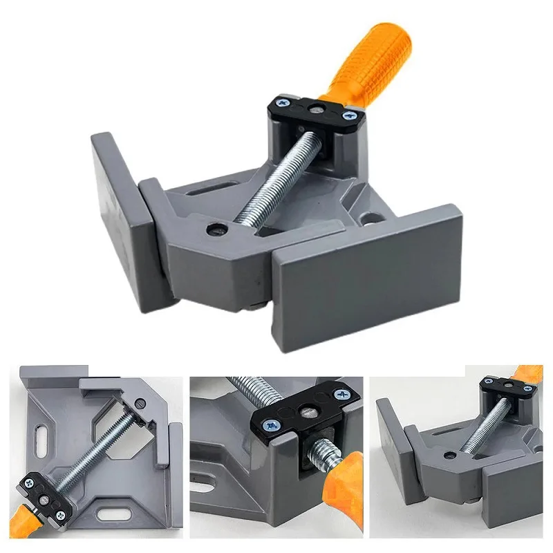 90 Degree Right Angle Clip Clamp Picture Frame Corner Clamp Right Angle Welding Woodworking Clamping Tool Aluminum Corner Clamp
90 Degree Right Angle Clip Clamp Picture Frame Corner Clamp Right Angle Welding Woodworking Clamping Tool Aluminum Corner Clamp