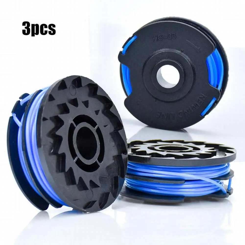 3pcs Trimmer Spool Replacements For WOLF GT840 GT850 GT-F10 From Bjh 2013 9306821 Lawn Trimmer Cutting Thread Spare Parts
3pcs Trimmer Spool Replacements For WOLF GT840 GT850 GT-F10 From Bjh 2013 9306821 Lawn Trimmer Cutting Thread Spare Parts