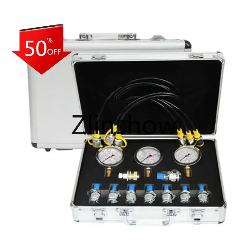 1 Set Excavator Hydraulic Pressure Gauge Test Kit Professional Hydraulic Measuring Toolbox For Hydraulic Presses Machinery
1 Set Excavator Hydraulic Pressure Gauge Test Kit Professional Hydraulic Measuring Toolbox For Hydraulic Presses Machinery