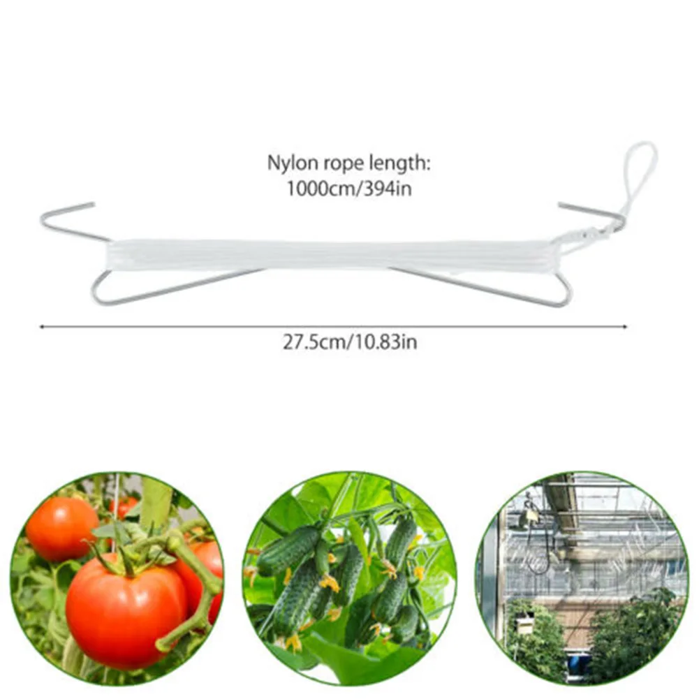 10PCS Greenhouse Garden Tomato Hooks Clamps Planting Vegetable Hook Support Plant Ties Supports Outdoor Living Yard Plant Care
10PCS Greenhouse Garden Tomato Hooks Clamps Planting Vegetable Hook Support Plant Ties Supports Outdoor Living Yard Plant Care