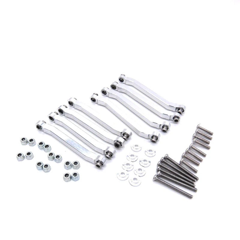 Metal Chassis Pull Rods Drag Link Suspension for MN D90 D91 D96 D99 D99S MN90 MN99S 1/12 RC Car Upgrade Parts,Silver
Metal Chassis Pull Rods Drag Link Suspension for MN D90 D91 D96 D99 D99S MN90 MN99S 1/12 RC Car Upgrade Parts,Silver