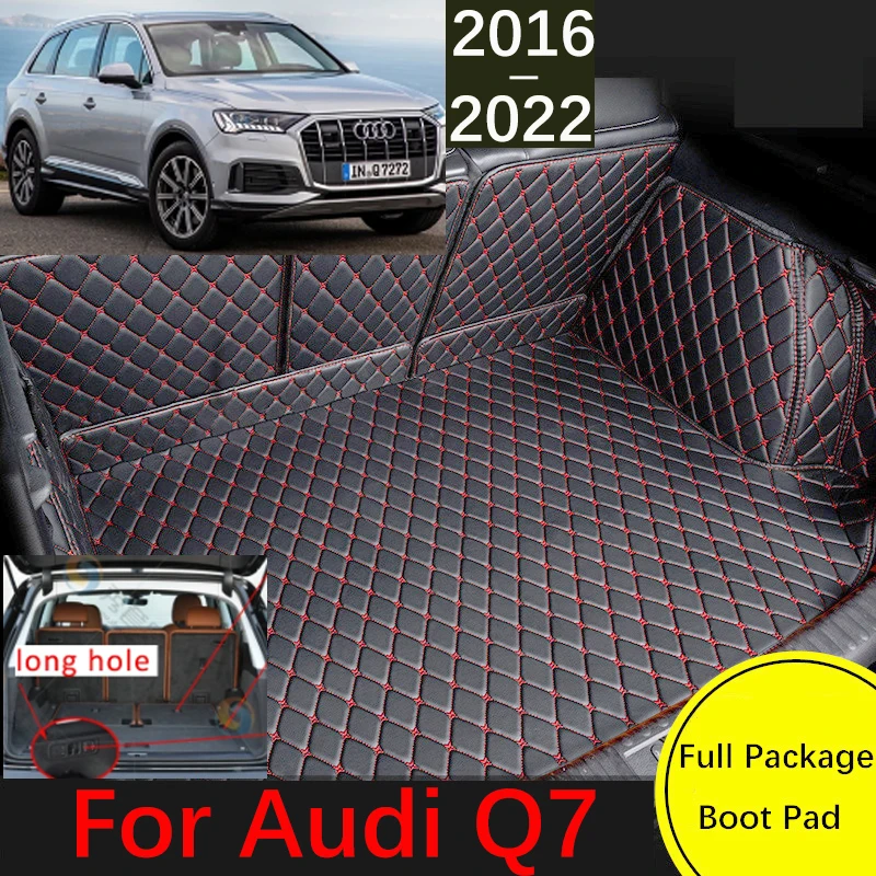 Коврик для багажника автомобиля для Audi Q7 2016 2017 2018 2019 2020 2021 2022, водонепроницаемый коврик для груза, подкладка для салона, аксессуары, крышка
Коврик для багажника автомобиля для Audi Q7 2016 2017 2018 2019 2020 2021 2022, водонепроницаемый коврик для груза, подкладка для салона, аксессуары, крышка
