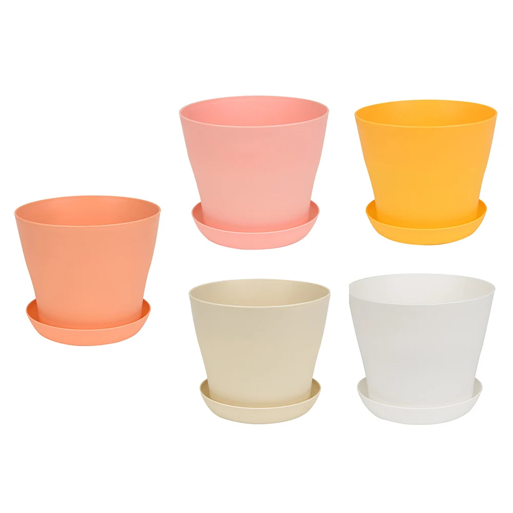 5PCS Colourful Small Plastic Flower Pot Succulent Plant Flowerpot Multicolor Mini Gardening Planters Home Office Balcony Decor
5PCS Colourful Small Plastic Flower Pot Succulent Plant Flowerpot Multicolor Mini Gardening Planters Home Office Balcony Decor