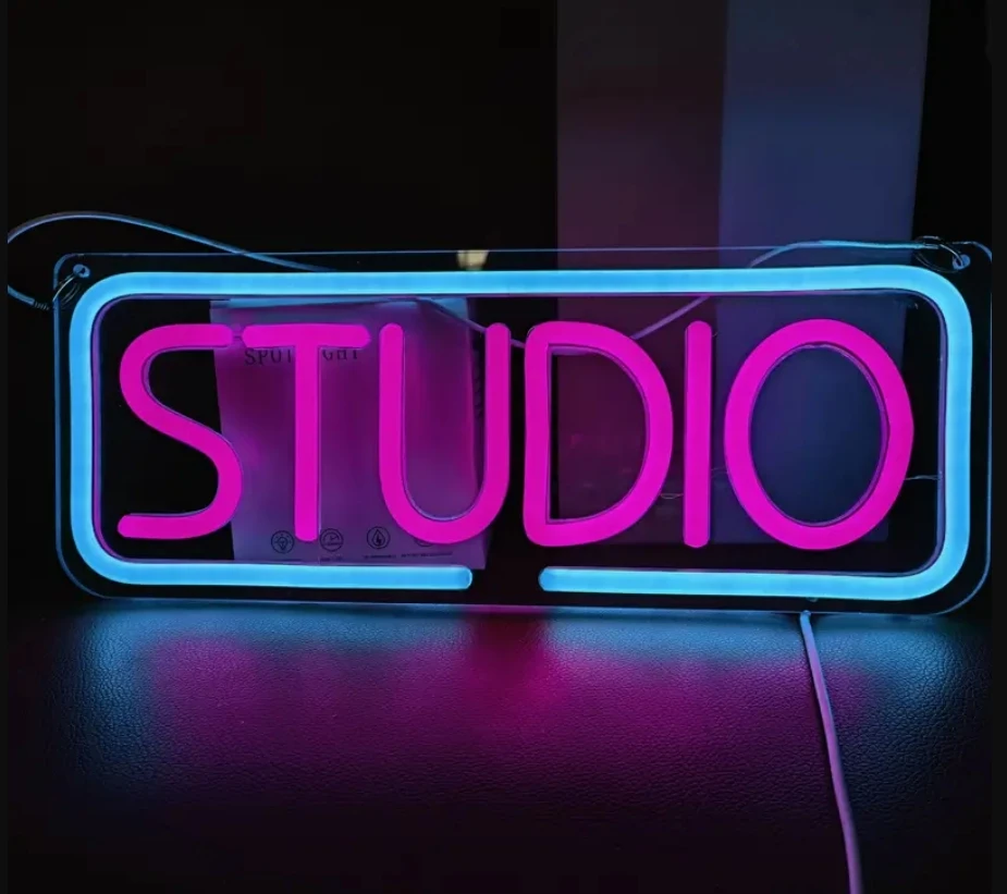 Custom Music LED Neon Letters Neon Sign,Home Decor,Music Studio,Bar Sign,Beer Bar,Custom Studio Neon Sign
Custom Music LED Neon Letters Neon Sign,Home Decor,Music Studio,Bar Sign,Beer Bar,Custom Studio Neon Sign