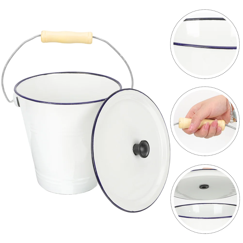 Enamel Bucket with Lid Well Plastic Dividing Container Buckets Cubeteras Stainless Steel Ice for Parties Compost Dispenser
Enamel Bucket with Lid Well Plastic Dividing Container Buckets Cubeteras Stainless Steel Ice for Parties Compost Dispenser
