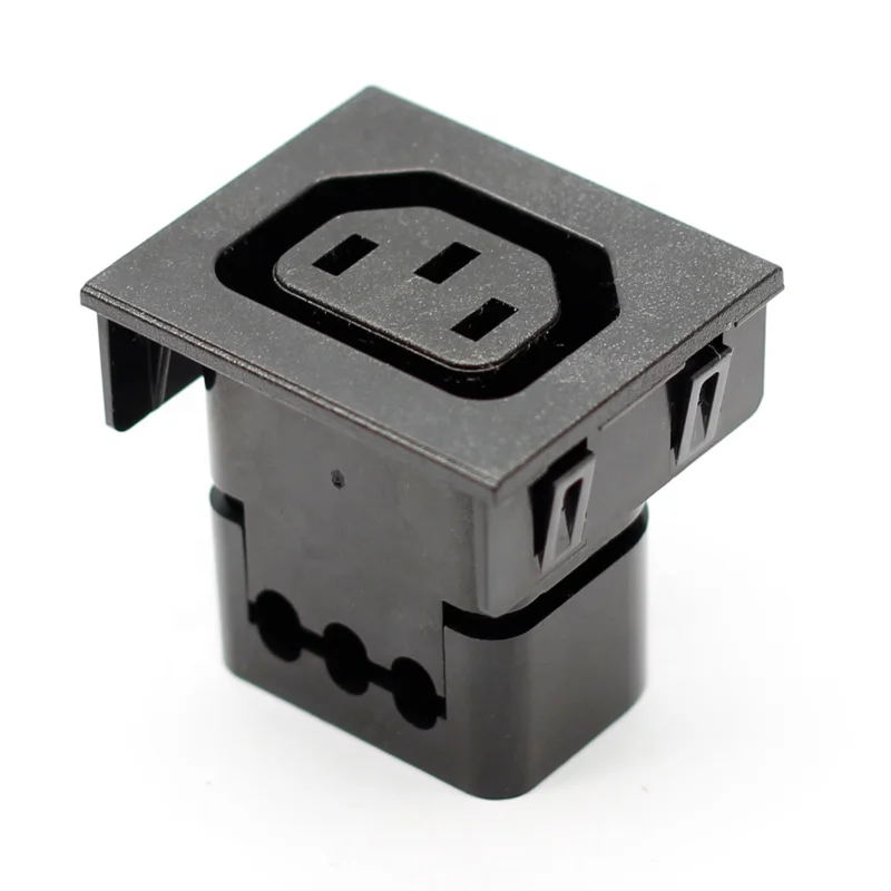15A 10A IEC 320 C13 panel mount female connector locking Snap in power socket for PDU
15A 10A IEC 320 C13 panel mount female connector locking Snap in power socket for PDU