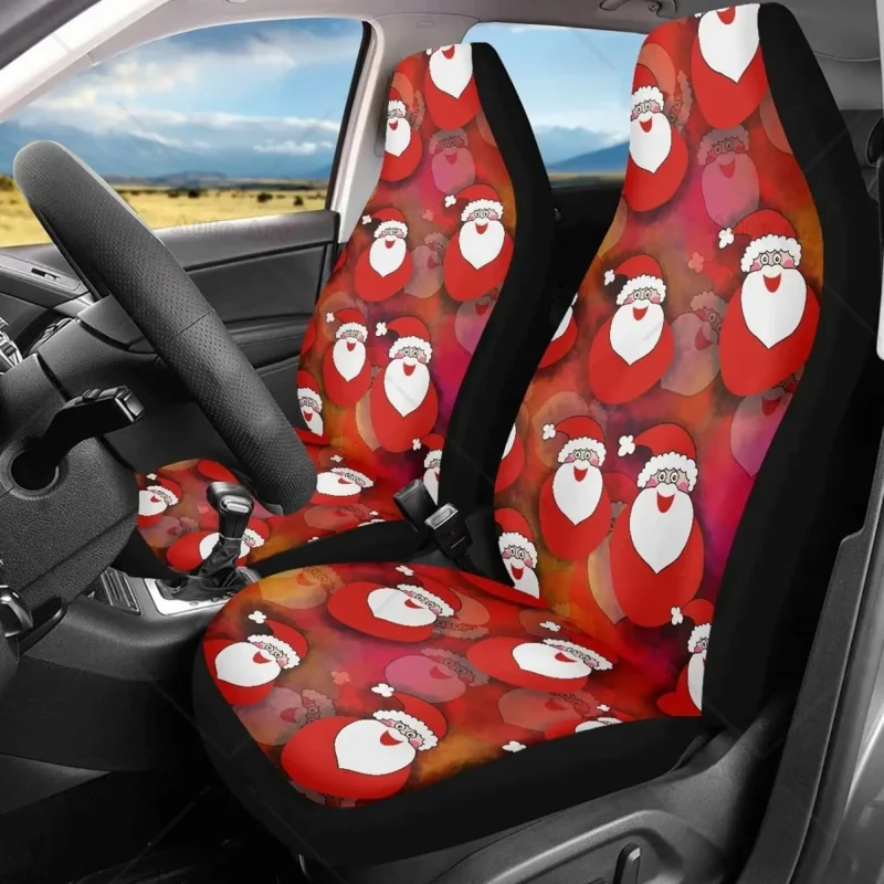 Christmas Decor Auto Seat Covers Cartoon Santa Claus Cars Interior Front Seat Cover Protector Vehicle Front Cushion Cover
Christmas Decor Auto Seat Covers Cartoon Santa Claus Cars Interior Front Seat Cover Protector Vehicle Front Cushion Cover