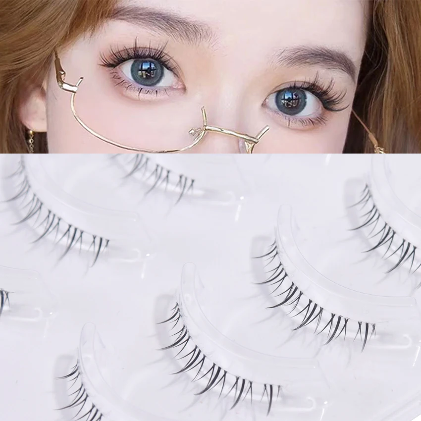5 Pairs Soft Lower Eyelashes Transparent Band Small Flame Lower Eyelashes Extension Enhance Integrated False Eyelashes
5 Pairs Soft Lower Eyelashes Transparent Band Small Flame Lower Eyelashes Extension Enhance Integrated False Eyelashes