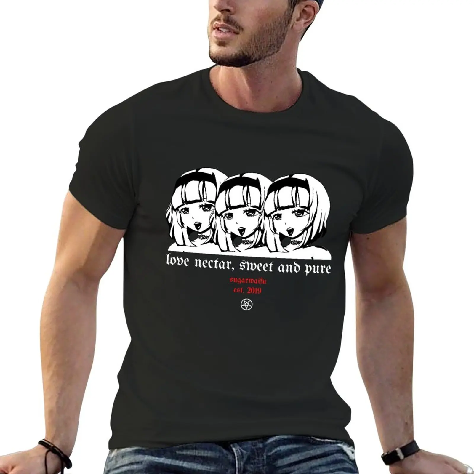 New satanic sugarwaifu tee T-Shirt sweat shirt new edition t shirt plus size t shirts quick-drying t-shirt men clothes
New satanic sugarwaifu tee T-Shirt sweat shirt new edition t shirt plus size t shirts quick-drying t-shirt men clothes