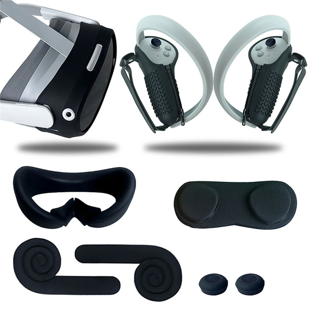 For Pico Neo 4 VR Protection Cover Visor Grip Cover Joystick Cap Collector Lens Protection Cover For Pico 4 Accessories
For Pico Neo 4 VR Protection Cover Visor Grip Cover Joystick Cap Collector Lens Protection Cover For Pico 4 Accessories
