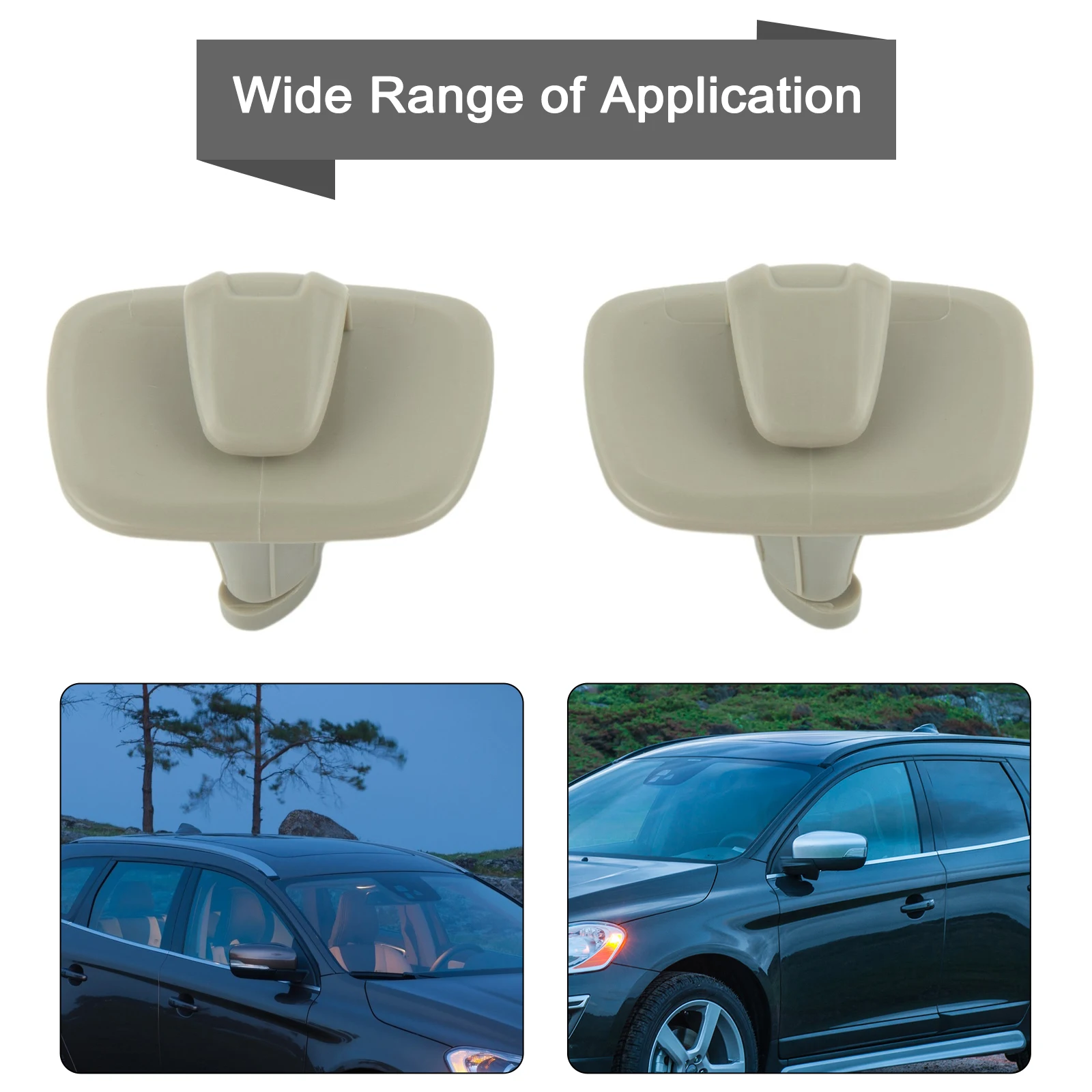2PCS Car Hanger Hooks Set Rear-Row Roof Hook Replacement For Volvo-XC60 XC90 XC40 V90 S90 Auto Interior Clip Hanger Accessories
2PCS Car Hanger Hooks Set Rear-Row Roof Hook Replacement For Volvo-XC60 XC90 XC40 V90 S90 Auto Interior Clip Hanger Accessories