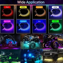 LED Universal Lights Remote APP Control Car Led Car Underglow Flexible Strip Neon Light RGB Decorative Atmosphere Lamp
LED Universal Lights Remote APP Control Car Led Car Underglow Flexible Strip Neon Light RGB Decorative Atmosphere Lamp