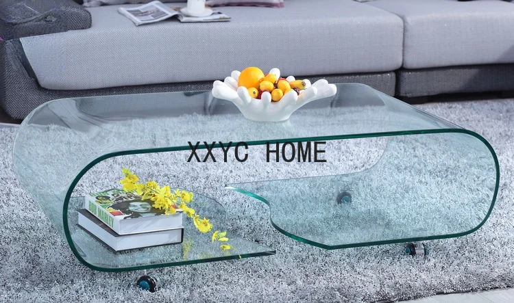 Personalized Tea Table Modern Hot Bending Glass Tea Table Fashion TV Cabinet Table and Chair Combination Simple European
Personalized Tea Table Modern Hot Bending Glass Tea Table Fashion TV Cabinet Table and Chair Combination Simple European