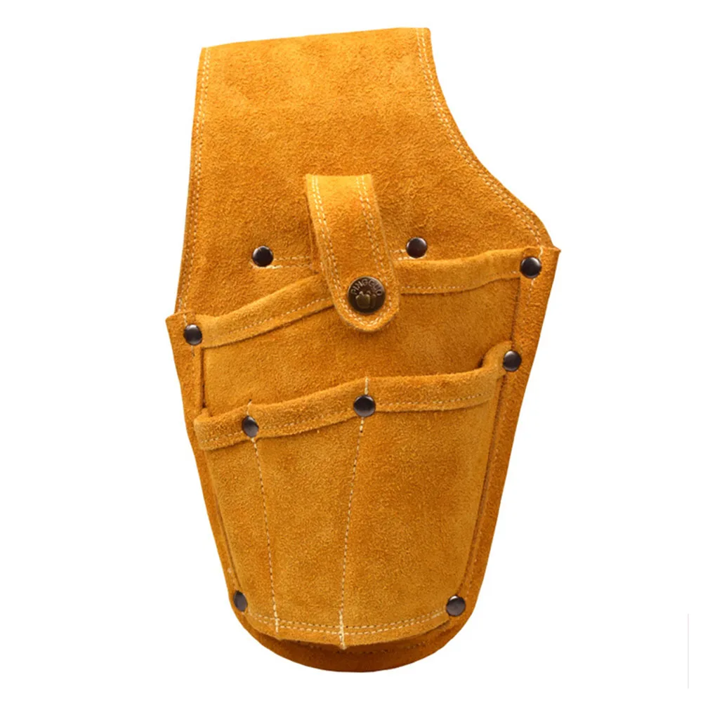 1pc Tool Storage Bag Cowhide Drill Holster 280*170mm For Electric Tools Accessories Handbag For Ceiling Construction Renovation
1pc Tool Storage Bag Cowhide Drill Holster 280*170mm For Electric Tools Accessories Handbag For Ceiling Construction Renovation