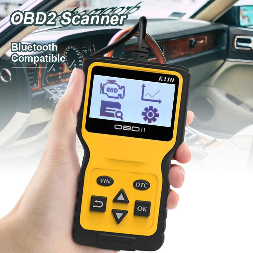 2023 Upgrade V310Pro Bluetooth OBD2 Scanner With LCD Display Car Fault Code Reader Diagnostic For All OBDII Vehicles Since 1996
2023 Upgrade V310Pro Bluetooth OBD2 Scanner With LCD Display Car Fault Code Reader Diagnostic For All OBDII Vehicles Since 1996