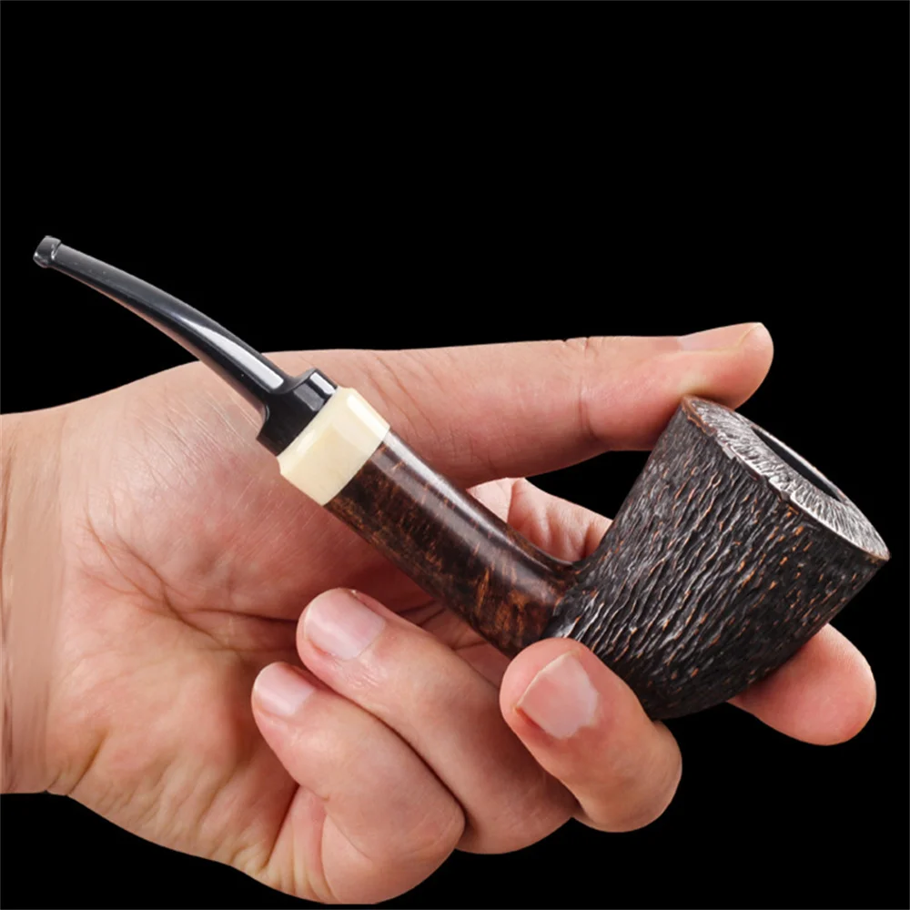 Briar 9mm Filter Flue Bruyere Wood Loudspeaker Pipe For Cut Tobacco Retro Gentleman Handmade Smoking Pipe Gift With Accessory
Briar 9mm Filter Flue Bruyere Wood Loudspeaker Pipe For Cut Tobacco Retro Gentleman Handmade Smoking Pipe Gift With Accessory