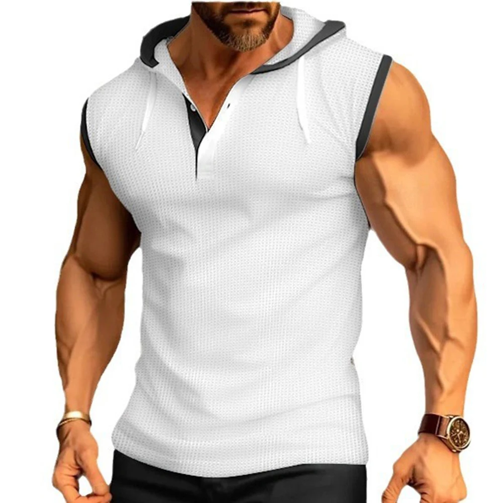 Tank Top Men\\\\\\'s T Shirt Casual Colorblock Hooded Regular Sleeveless Slight Stretch Summer T Shirt Tank Top Tee
Tank Top Men\\\\\\'s T Shirt Casual Colorblock Hooded Regular Sleeveless Slight Stretch Summer T Shirt Tank Top Tee
