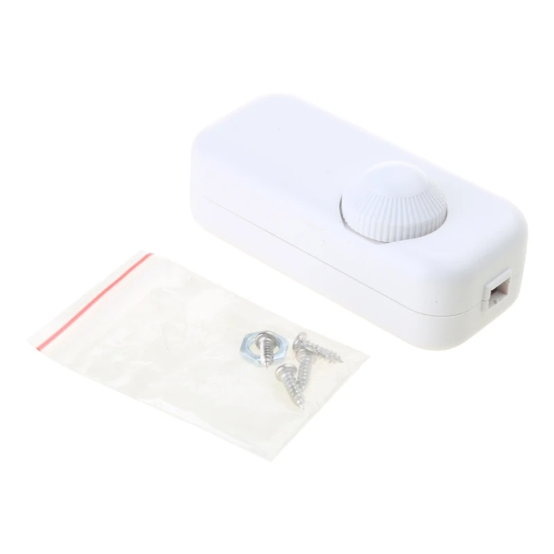 Rotary Dimmer Switch for Halogen and Incandescent Bulbs Lamp, for LED Dimmable Lights European Standard
Rotary Dimmer Switch for Halogen and Incandescent Bulbs Lamp, for LED Dimmable Lights European Standard