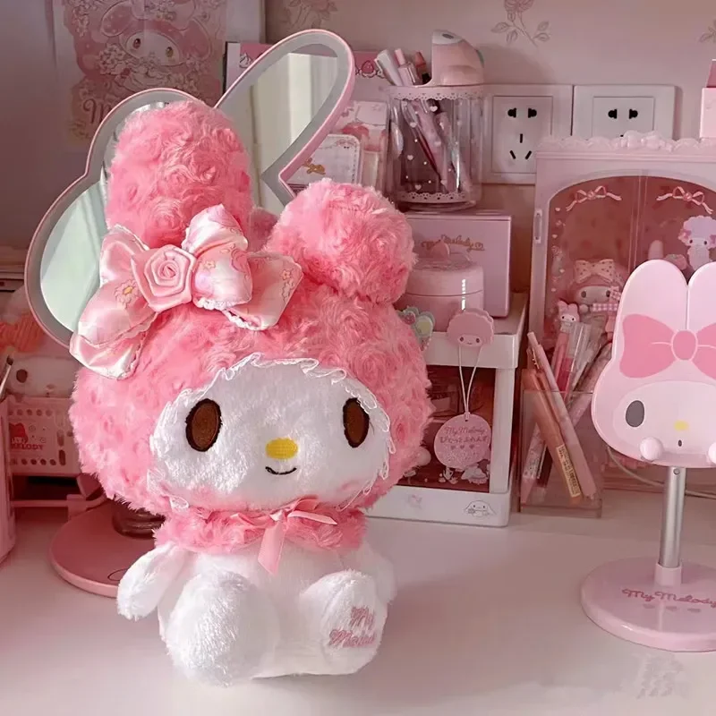 Kawaii 30 см Sanrio Роза моя мелодия мультфильм аниме мягкие животные мягкие плюшевые куклы строительные Детские подарок на день рождения
Kawaii 30 см Sanrio Роза моя мелодия мультфильм аниме мягкие животные мягкие плюшевые куклы строительные Детские подарок на день рождения