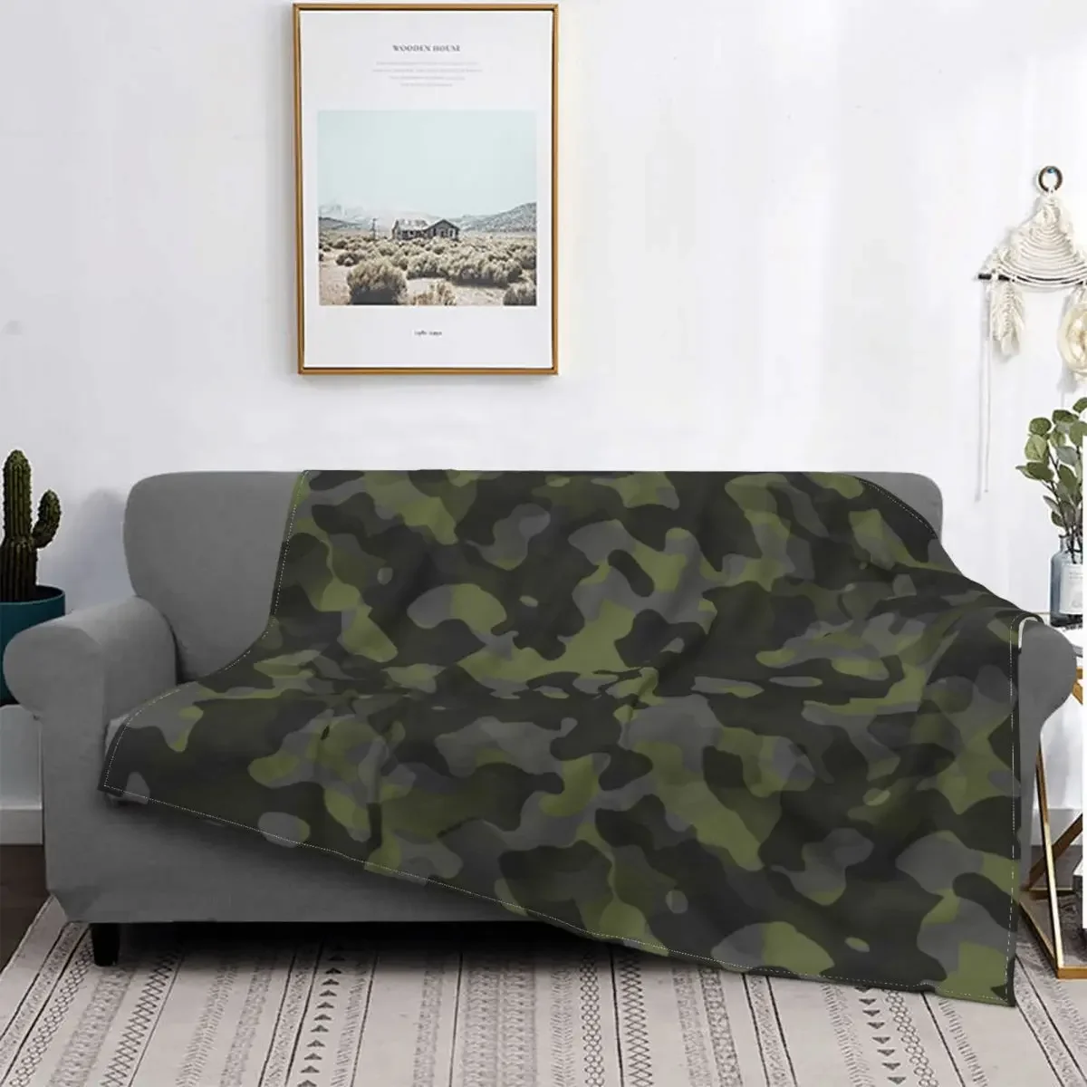 Green Camouflage Camo Blanket Fleece Autumn/Winter Popular Armed Portable Soft Throw Blanket for Home Travel Rug Piece
Green Camouflage Camo Blanket Fleece Autumn/Winter Popular Armed Portable Soft Throw Blanket for Home Travel Rug Piece