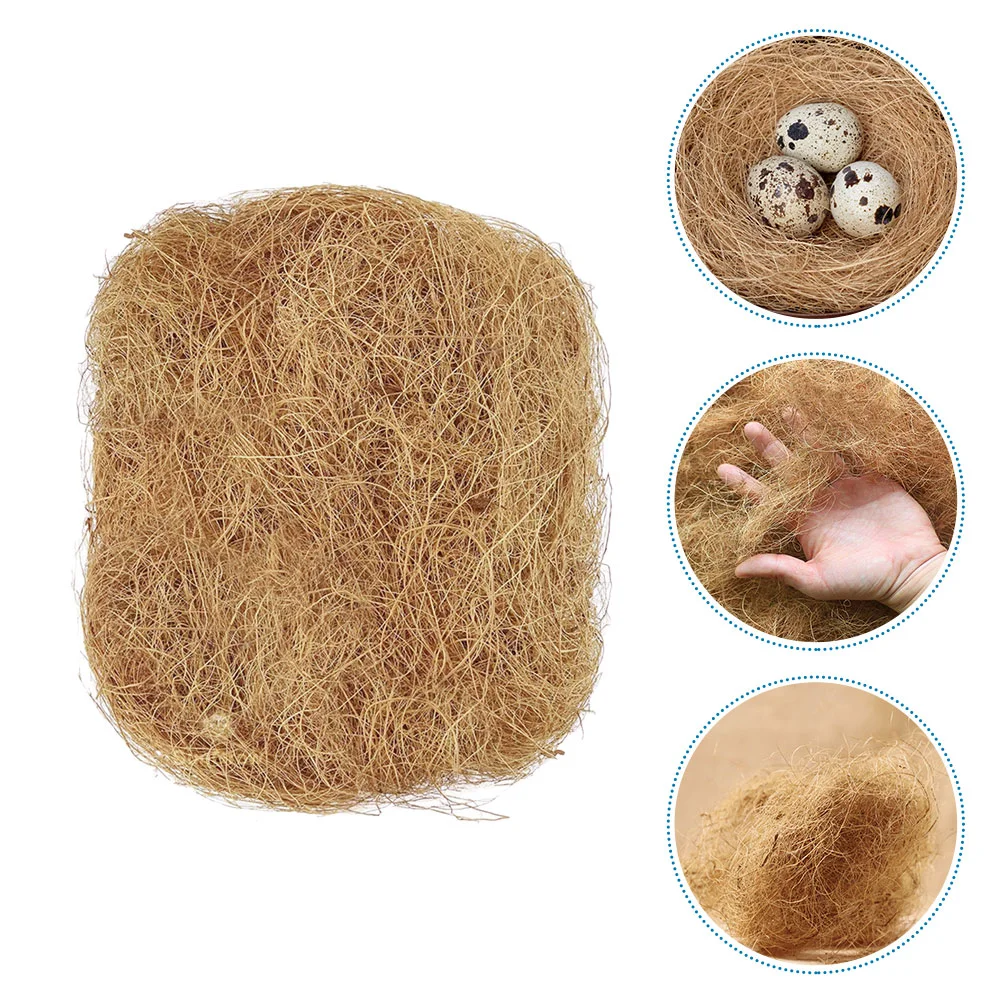 1 Bag Coconut Palm Fiber Coconut Fiber Pet Nest Warmth Cushion Supply Nest Building Material
1 Bag Coconut Palm Fiber Coconut Fiber Pet Nest Warmth Cushion Supply Nest Building Material