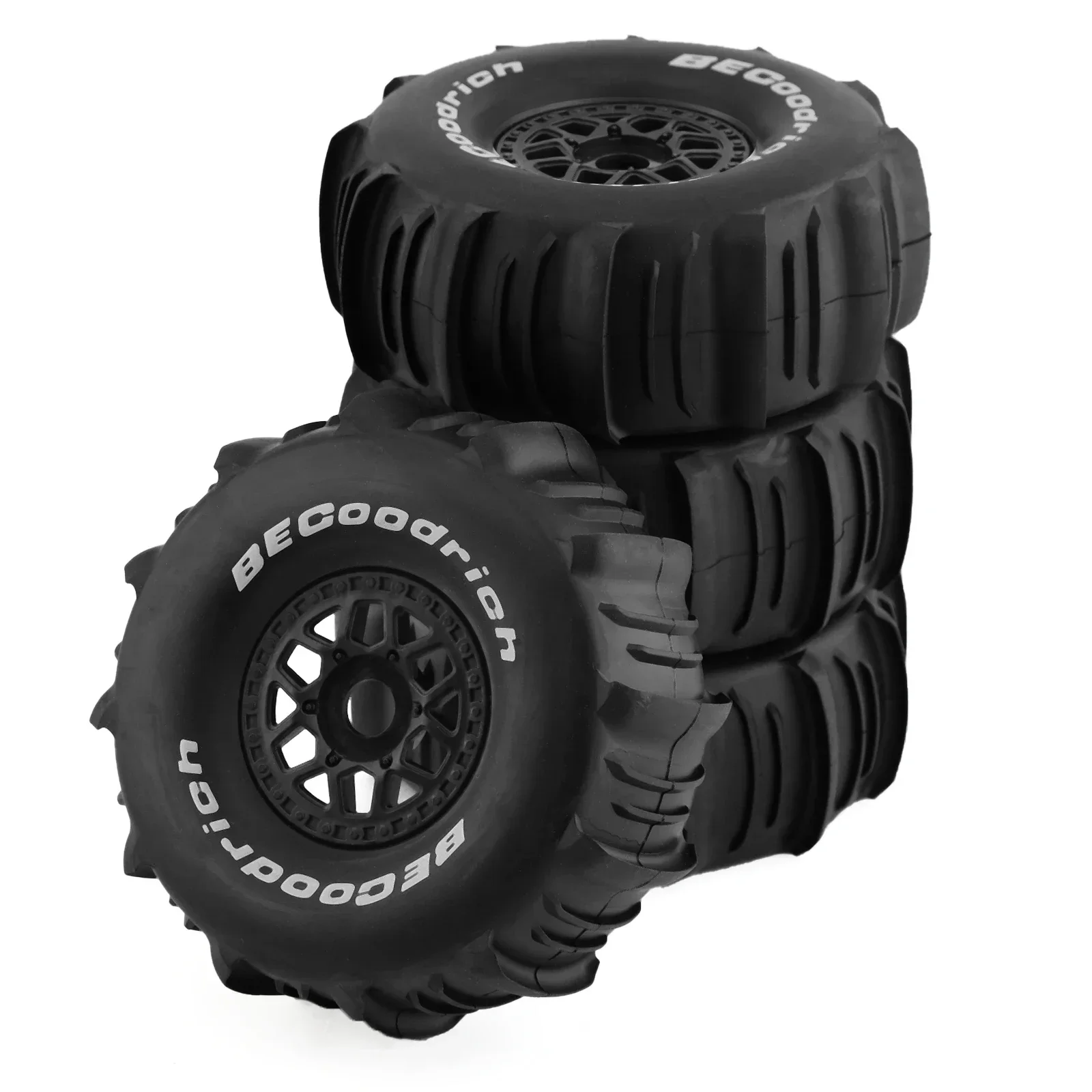 

GGRC 4Pcs 138mm 1/7 Desert Short Course Truck Sand Tire 17mm Wheel Hex for ARRMA Mojave TRAXXAS UDR Yikong DF7 FS Off-road Buggy