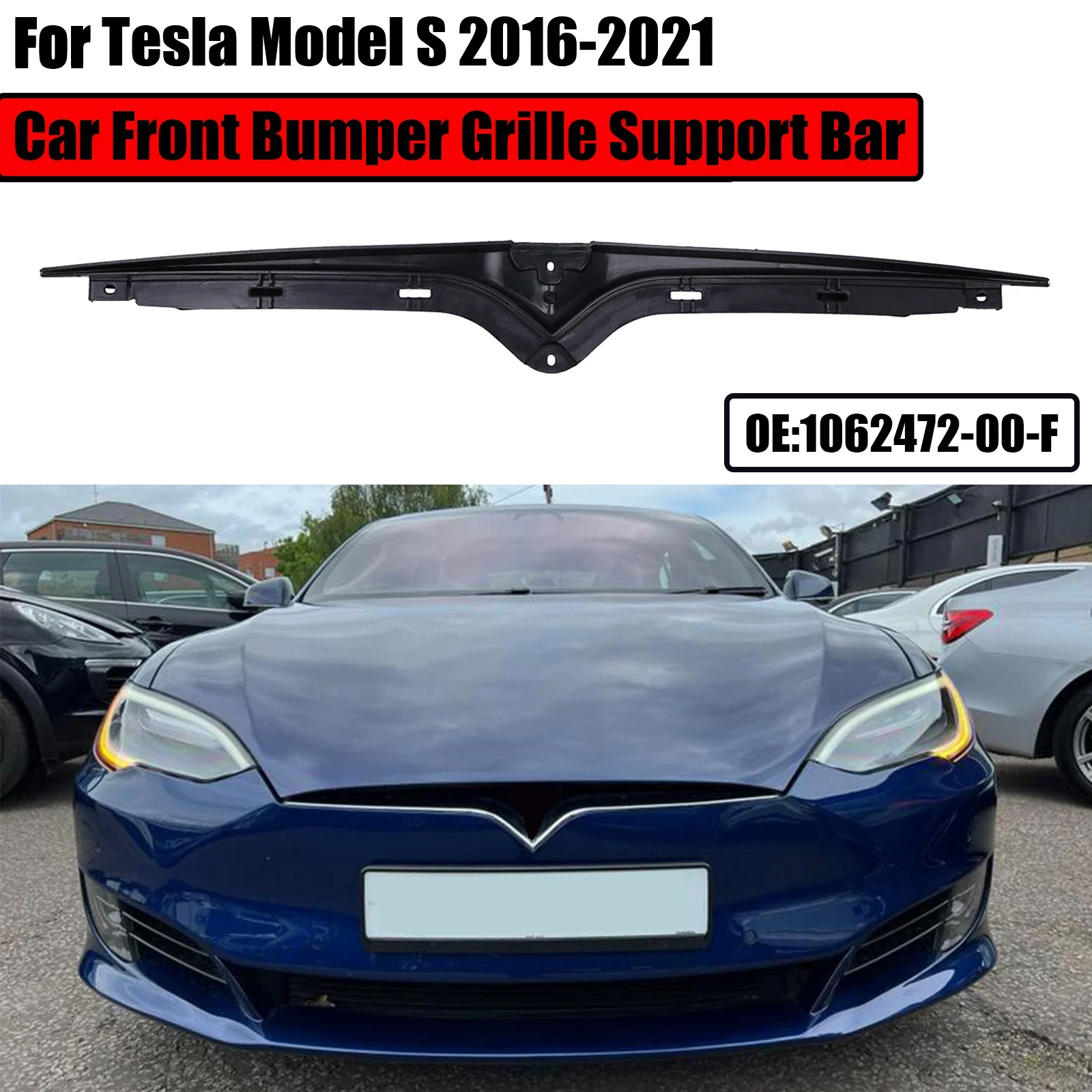 Опорная Решетка переднего бампера автомобиля для 2016-2021 Tesla Model S 1062472-00-F, аксессуары для гриля ABS
Опорная Решетка переднего бампера автомобиля для 2016-2021 Tesla Model S 1062472-00-F, аксессуары для гриля ABS