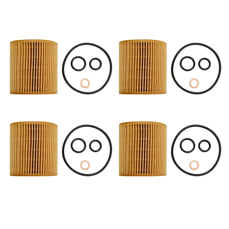 

4X Oil Filter 11427508969 For BMW 1 3 5 Series X1 X3 Z4 Roadster E46 E81 E87 E90 E60 E61 E84 E83